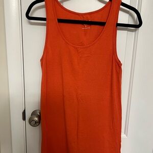 Isabel Maternity by Ingrid & Isabel Orange Tank Top